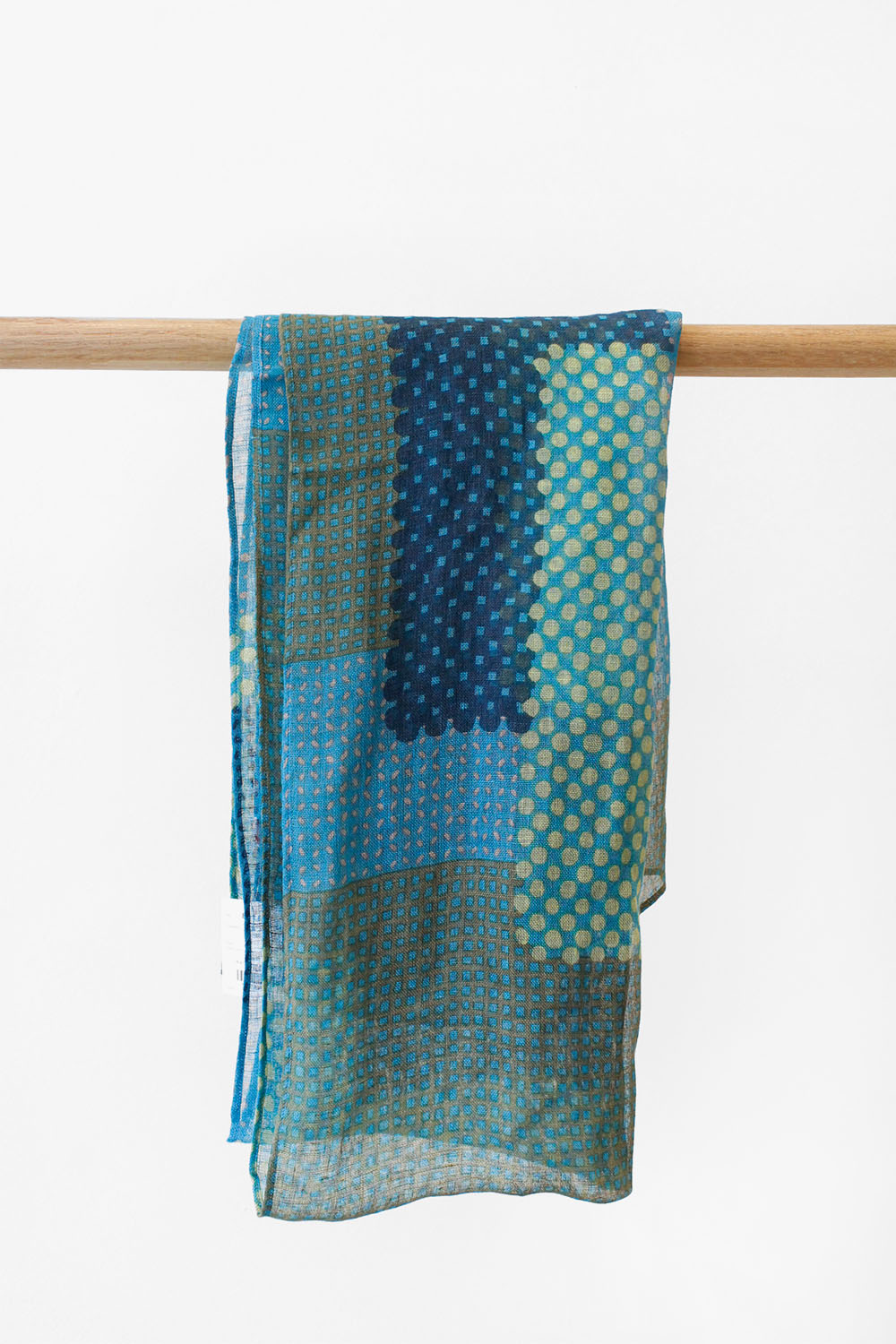IN & OUT Scarf Blue