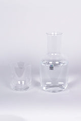 Glass Decanter and Cup