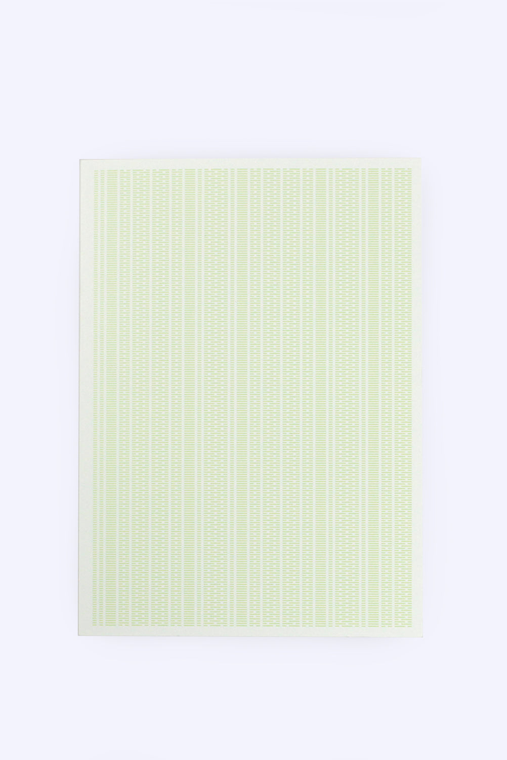 A5 Lined Notebook Pale Green