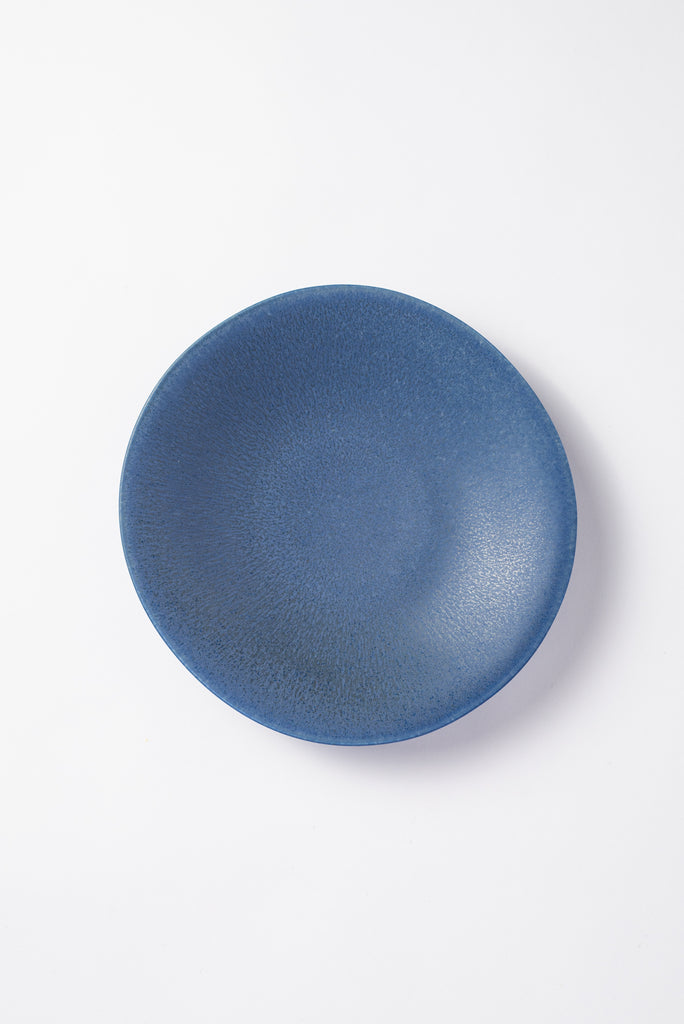 medium plate blue