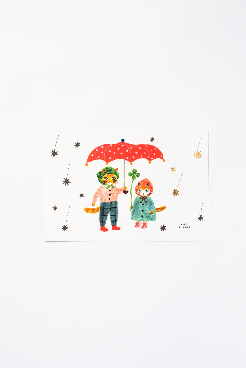 Raindrops Post Card