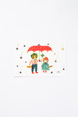 Raindrops Post Card