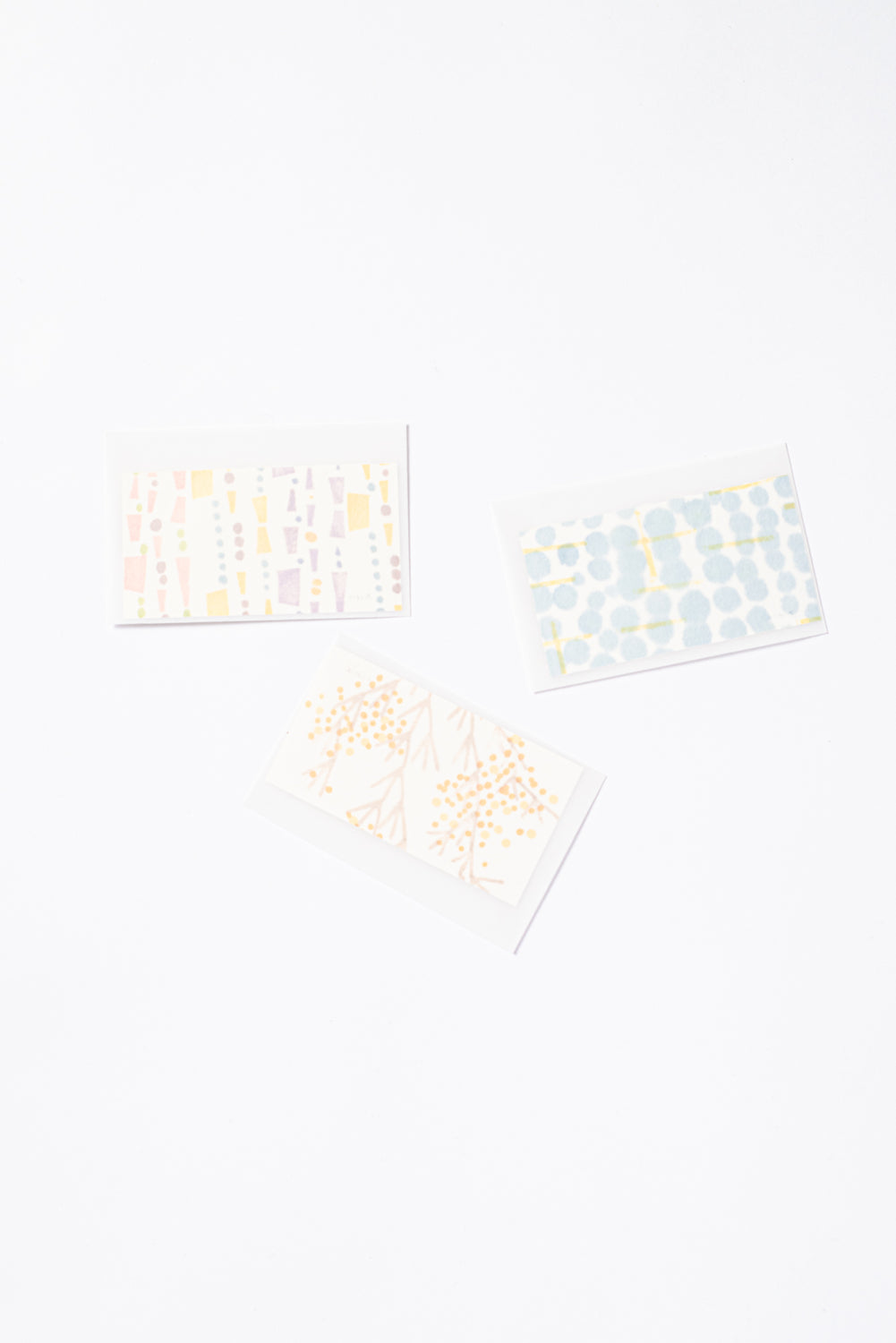 3 Card set with Envelopes no. 7