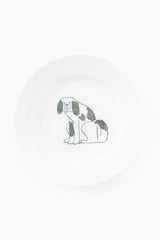 Toraneko Bonbon Dog Round Plate Large