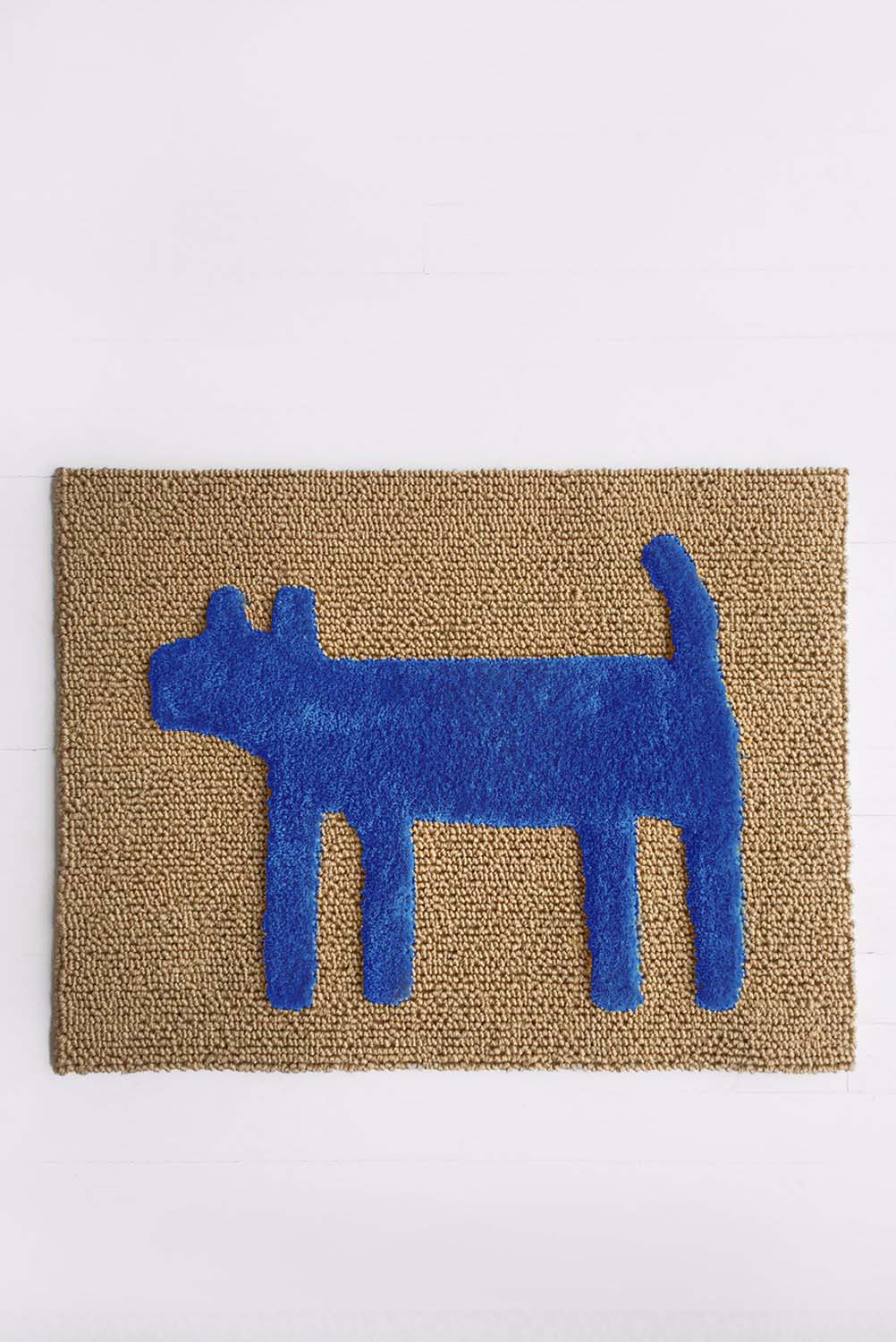 Dog Doormat, Blue