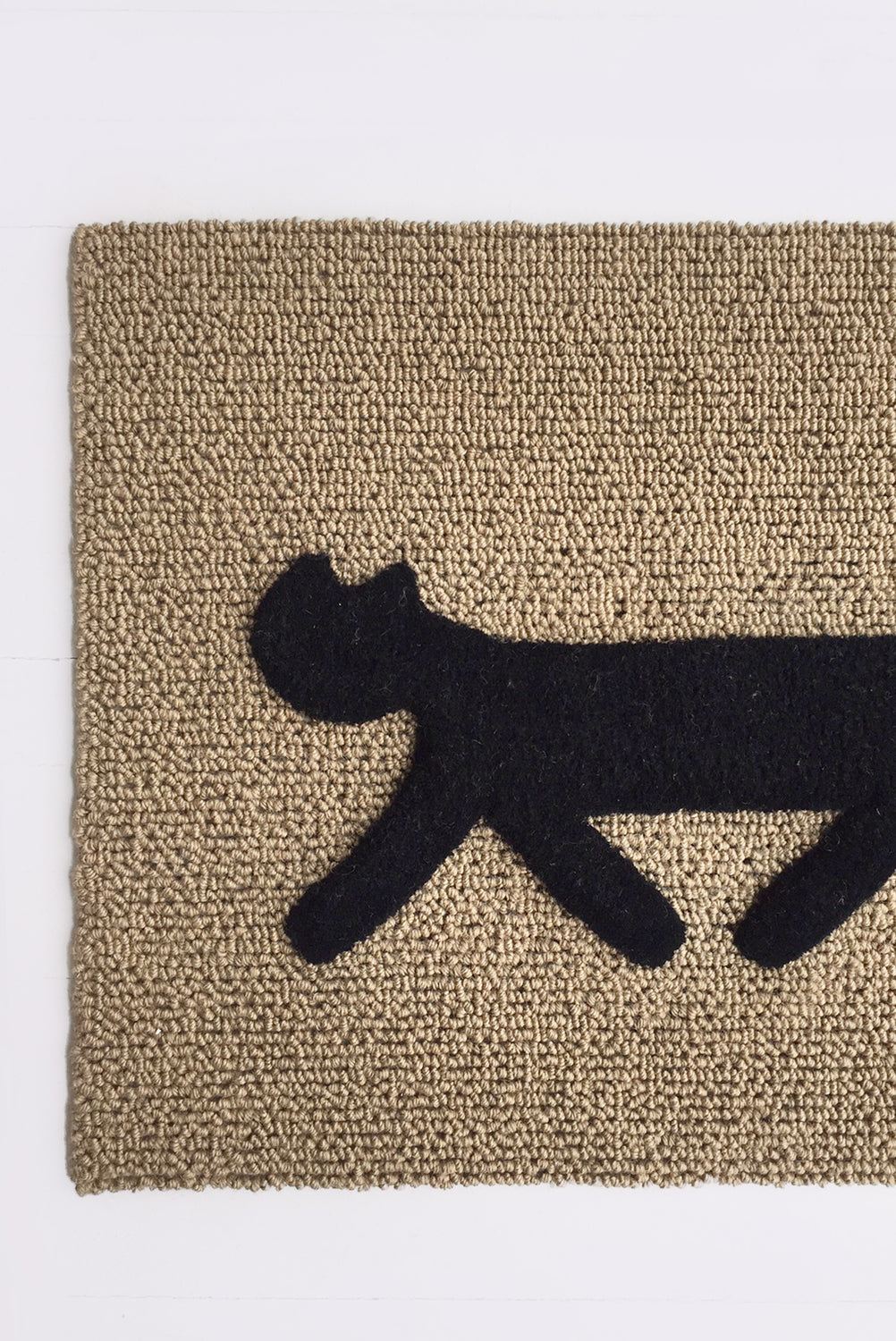 Cat Doormat, "Rondo" Black
