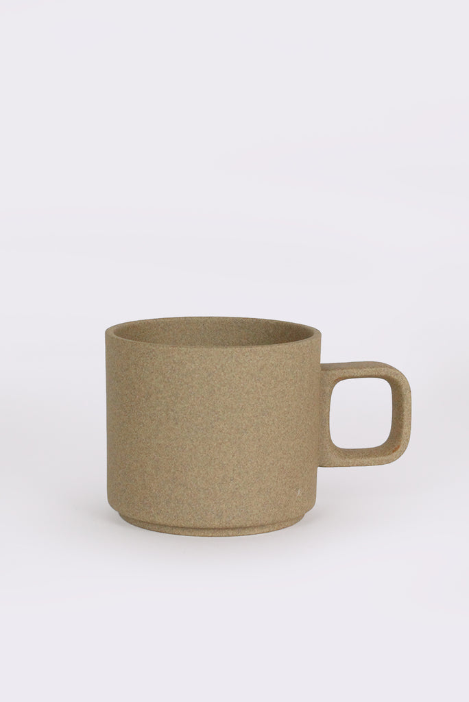 Short Porcelain Mug, Natural