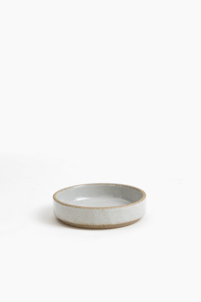 Small Porcelain Plate, Gloss Grey