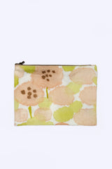 Flat Pouch Hana (Green and Pink)