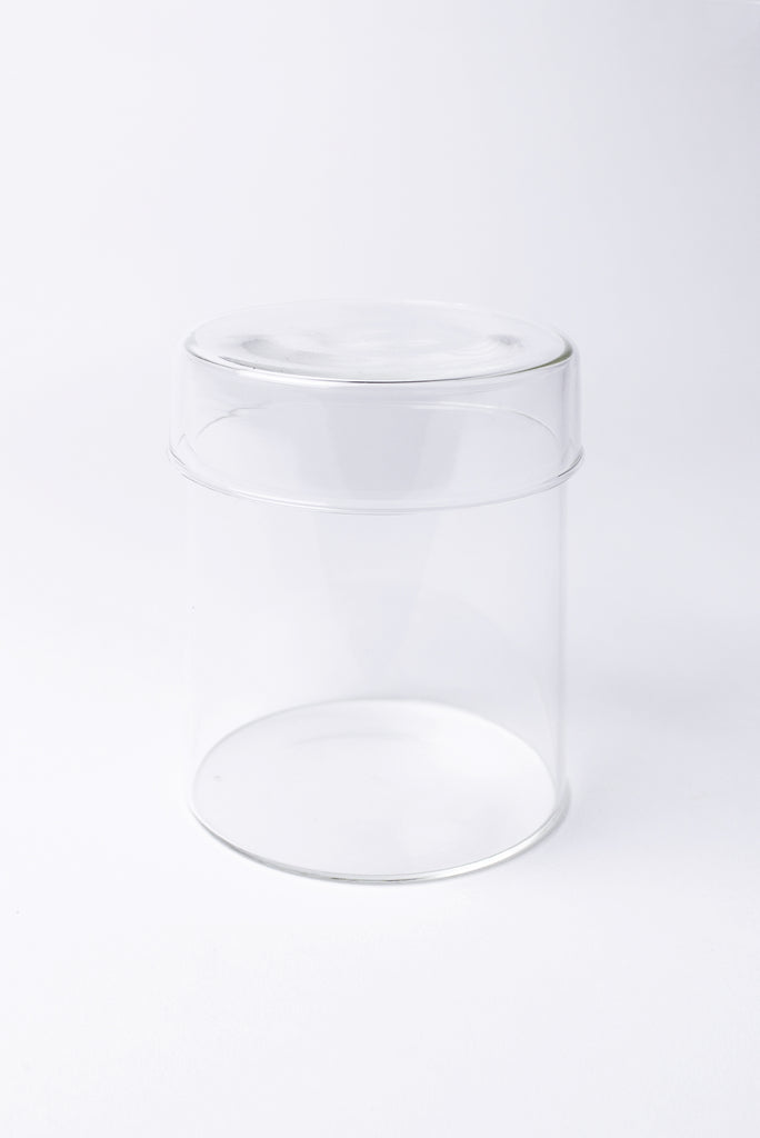Schale Glass Case with Lid, Large