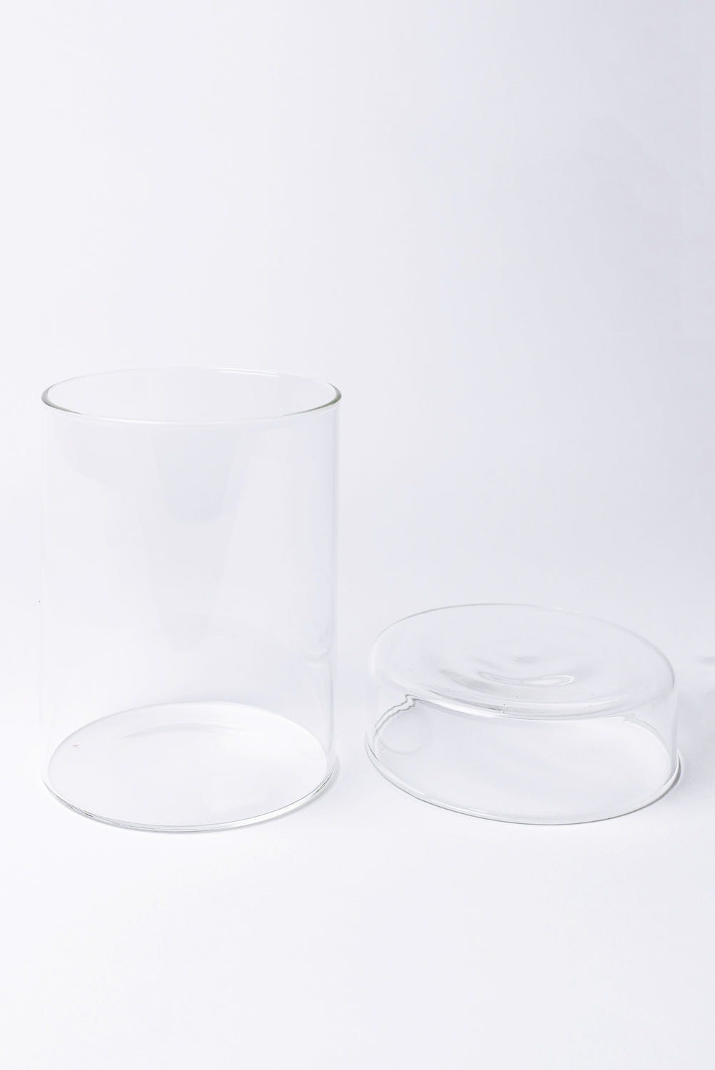 Schale Glass Case with Lid, Large