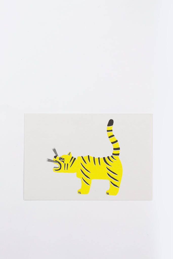 Mingei Post Card, Tiger