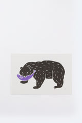 Mingei Post Card, Bear