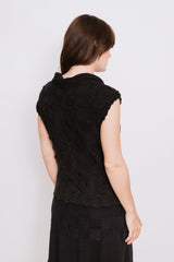 Cap Sleeve Cardigan, Black