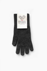 Merino Wool Gloves Charcoal