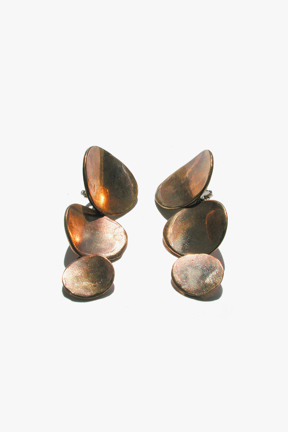 Bronze Ovalini 03 Earrings