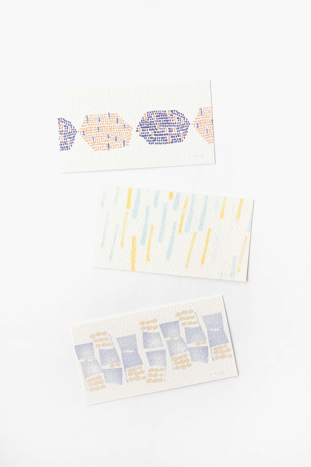 3 Card Set with Envelopes no. 5