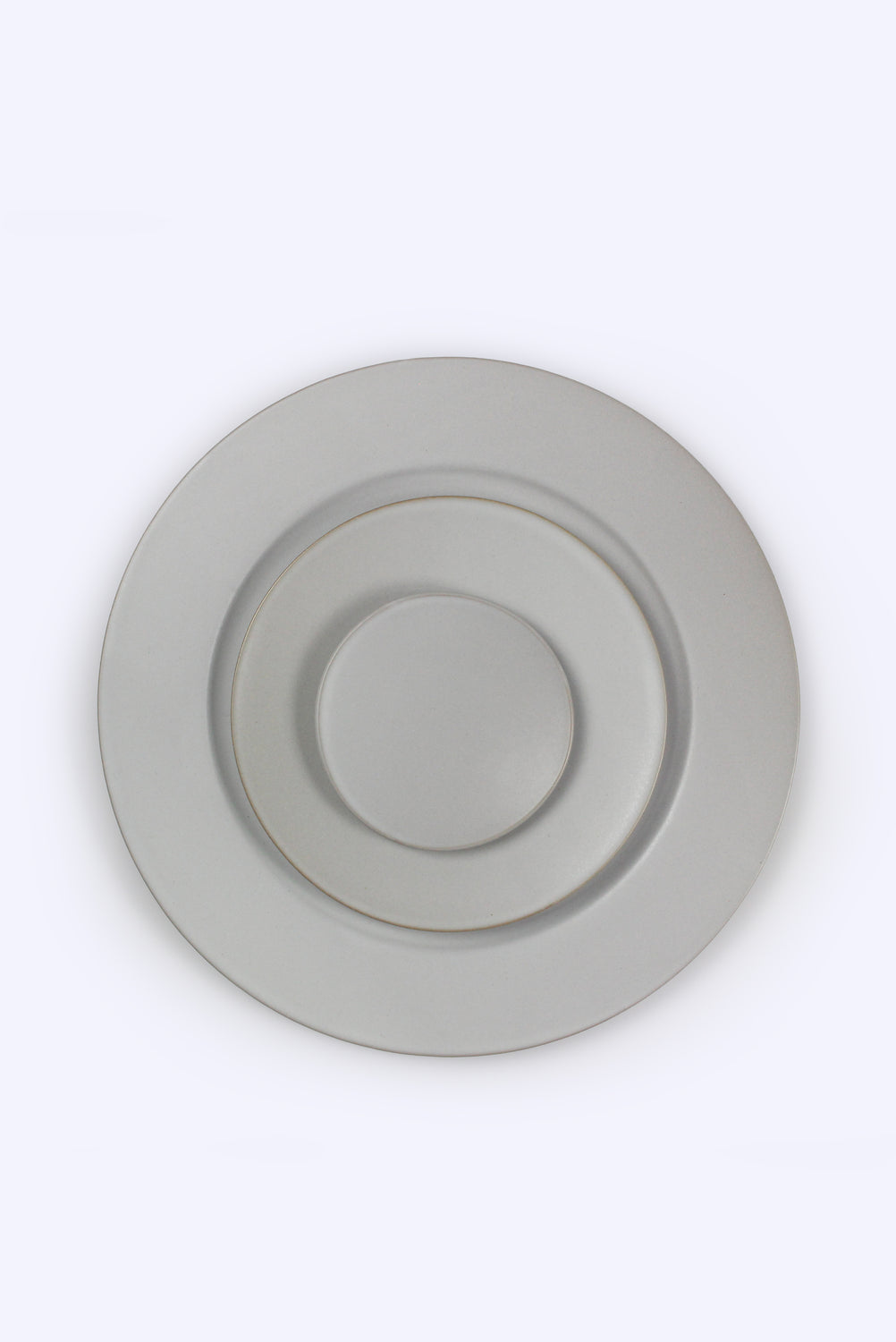 White Glazed Plates