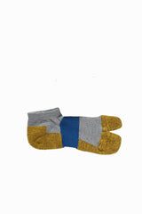 Tri-Color Tabi Socks, Gray