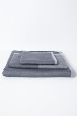 Two Tone Chambray Towel