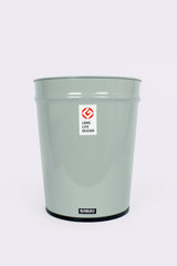 Tall Tapered Waste Basket, Gray