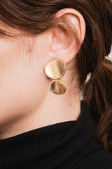 Bronze Ovalini 01 Earrings