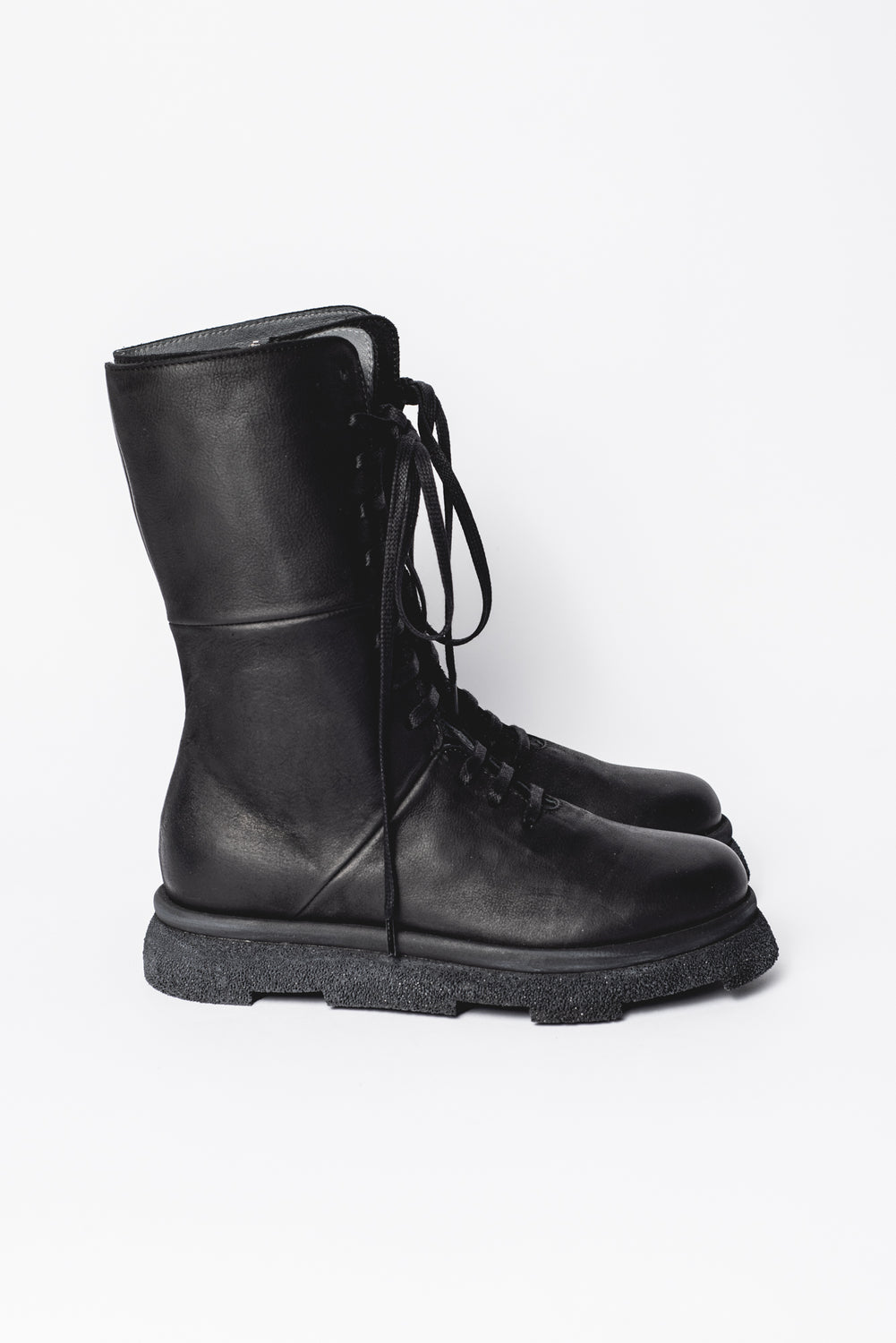 Lace up Mid-Calf Boot – Moth