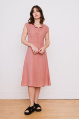 Linen Dress Pink