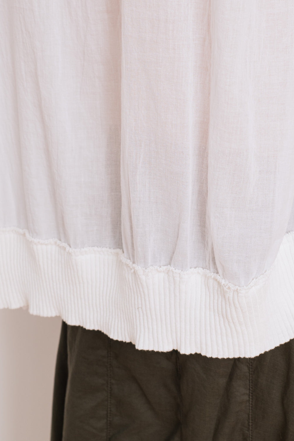 Cotton Blouse, White