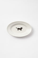 Toraneko Bonbon Cat Oval Plate Small