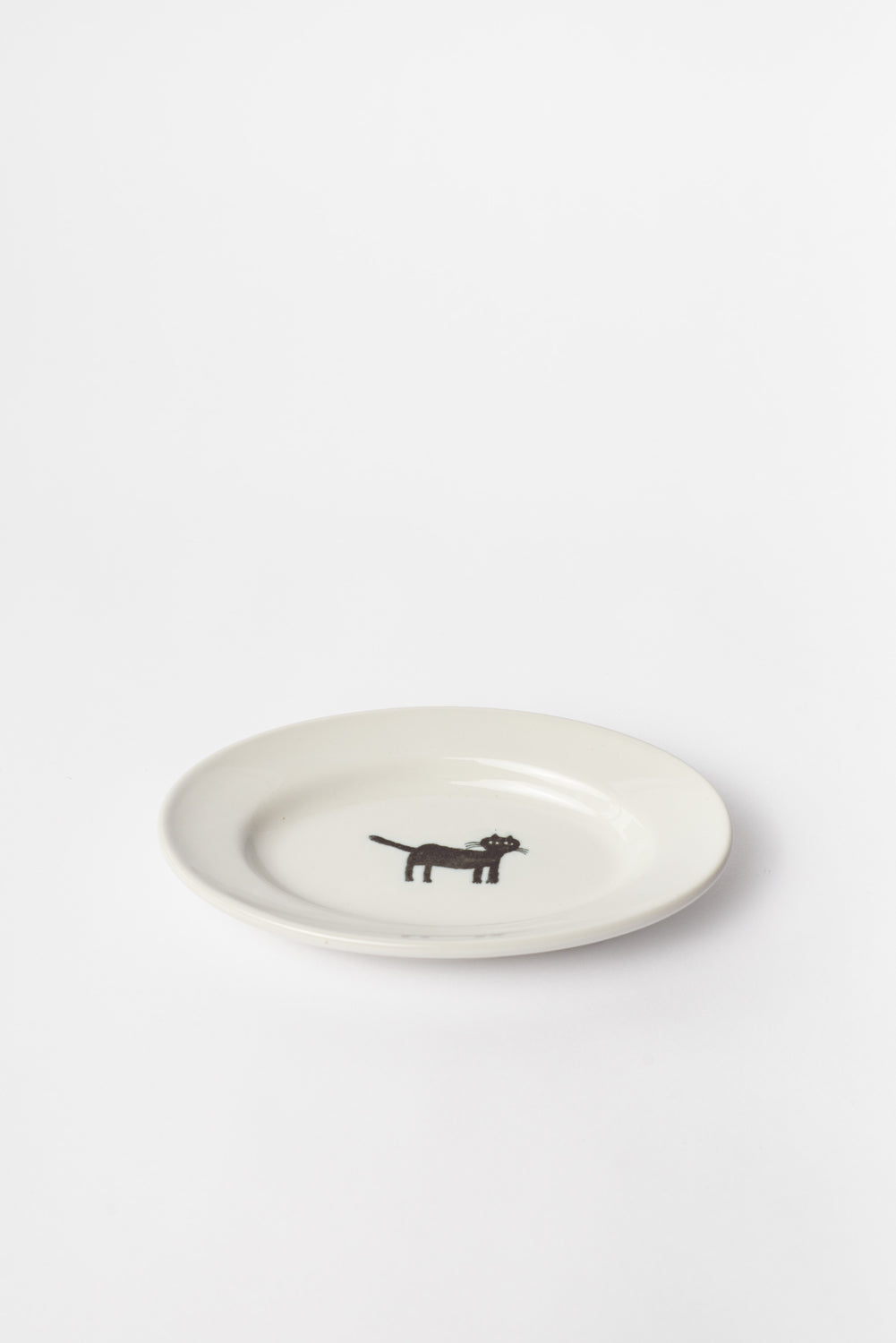 Toraneko Bonbon Cat Oval Plate Small
