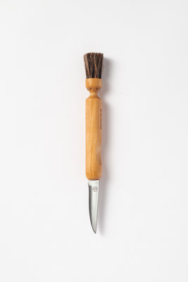 Iris Hantverk Natural Mushroom Cleaning Brush - Made of Birch & Horsehair