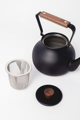 Chaki Teapot Black L
