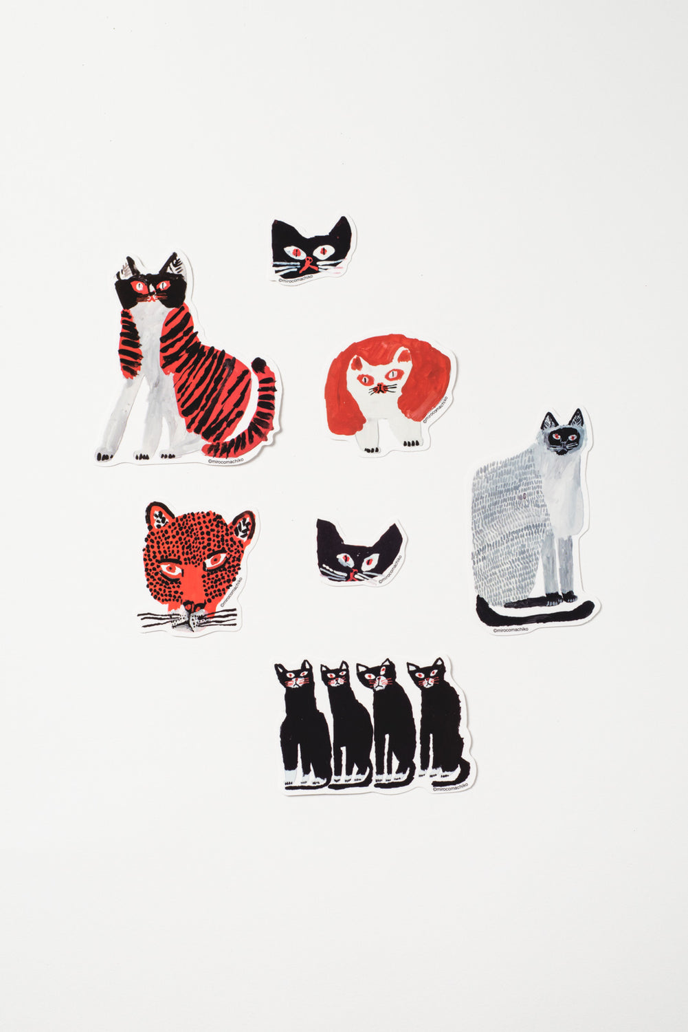Miroco Cat Stickers